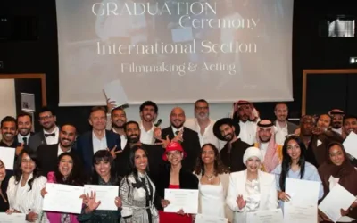 Cérémonie de remise de certificats au Campus Georges Méliès à Cannes pour nos étudiants saoudiens
