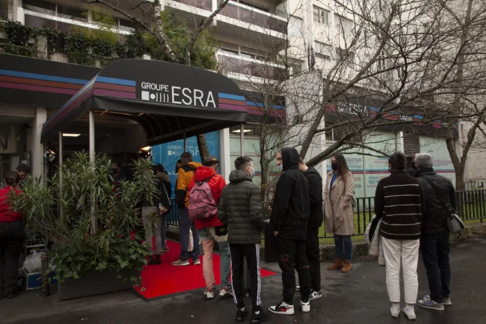 Entrée Campus ESRA Paris