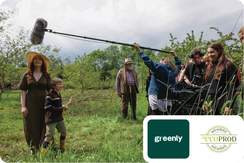 Photo ESRA et logos greenly ecoprod