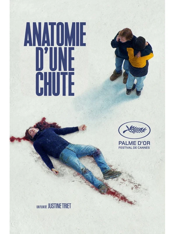Affiche du film Anatomie d'une chute (Justine Triet, 2023)