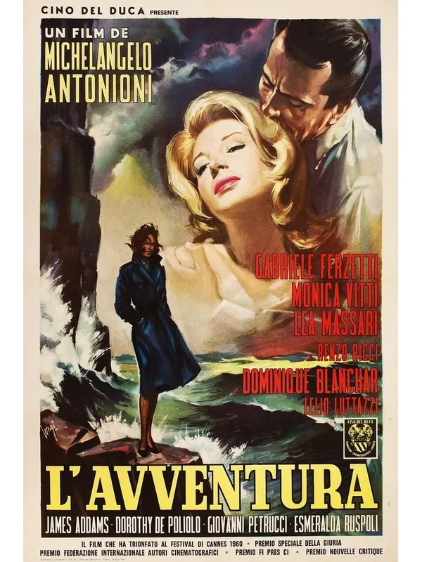 Affiche du film L'Avventura (Michelangelo Antonioni, 1960)