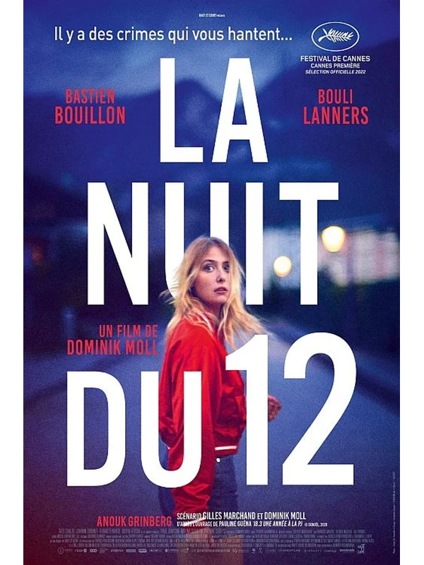 Affiche du film La Nuit du 12 (Dominik Moll, 2022)