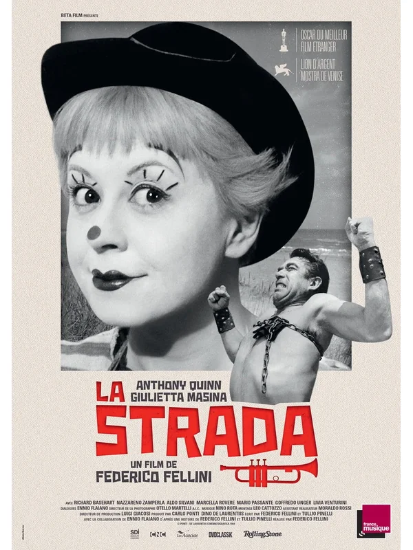 Affiche du film La Strada (Federico Fellini, 1954)
