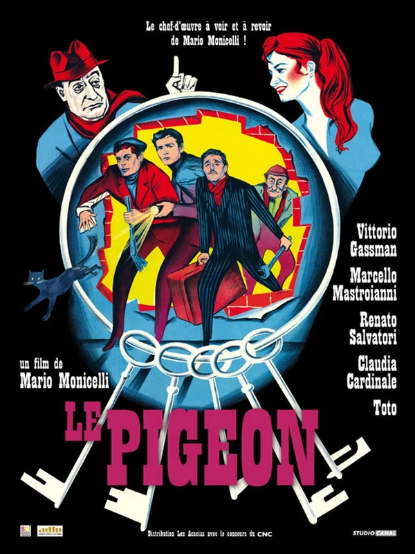 Affiche du film Le Pigeon (Mario Monicelli, 1958)