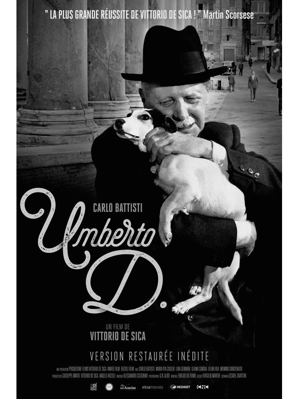 Affiche du film Umberto D. (Vittorio De Sica, 1952)