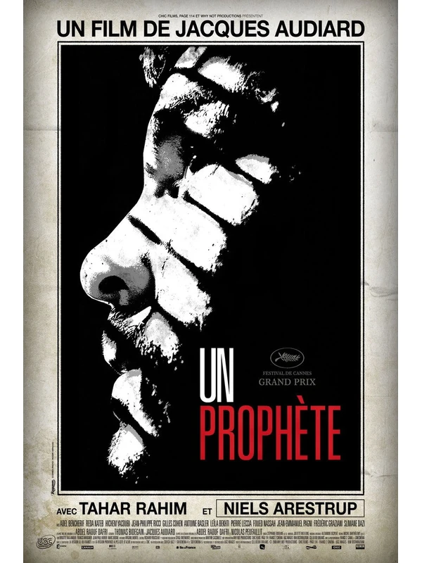 Affiche du film Un prophète (Jacques Audiard, 2009)