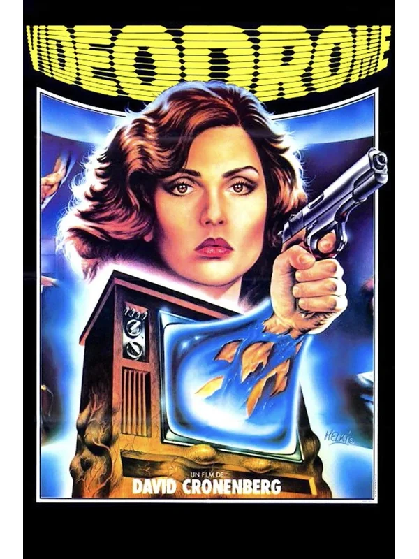 Affiche du film Vidéodrome (David Cronenberg, 1983)